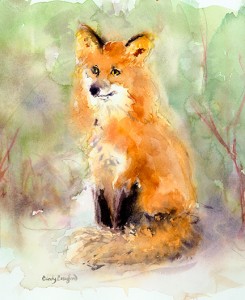 fox painting 