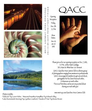 QACC photo show poster